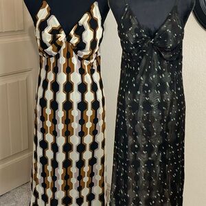 CAbi Reversible Geometric Dress Champion Trophy Dress size M NEW! 2 in 1